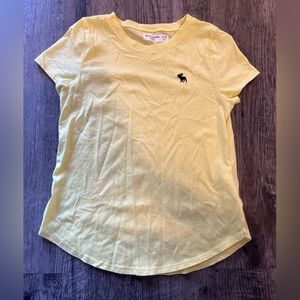 Abercrombie kids yellow tshirt